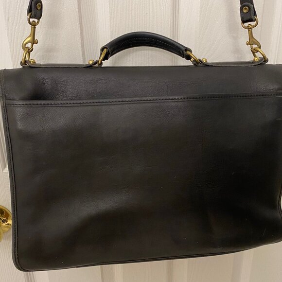 Jack Georges vintage leather book bag - Picture 6 of 11